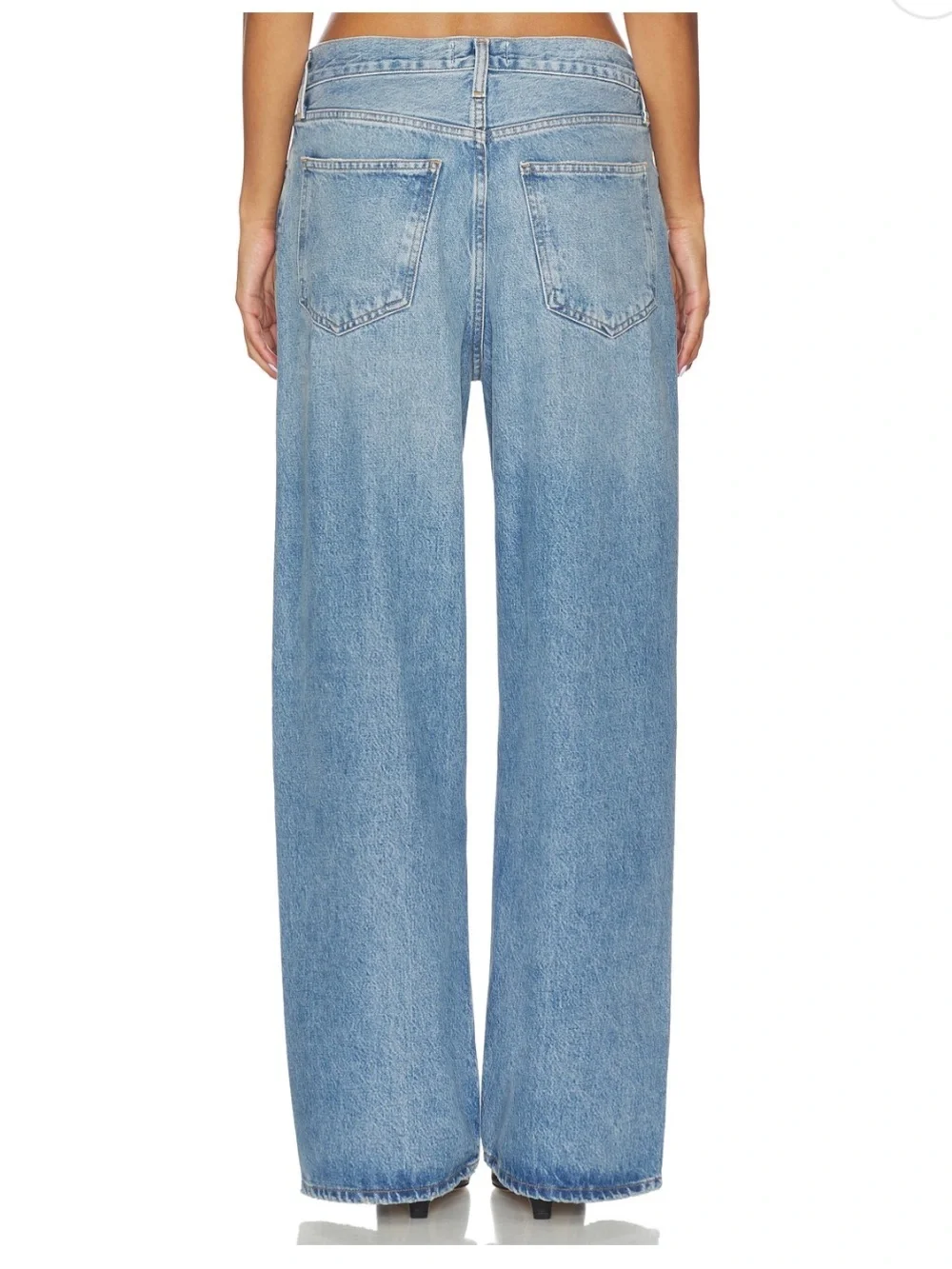 Agolde - Low Slung Baggy Jeans in Libertine - Picture 4 of 9